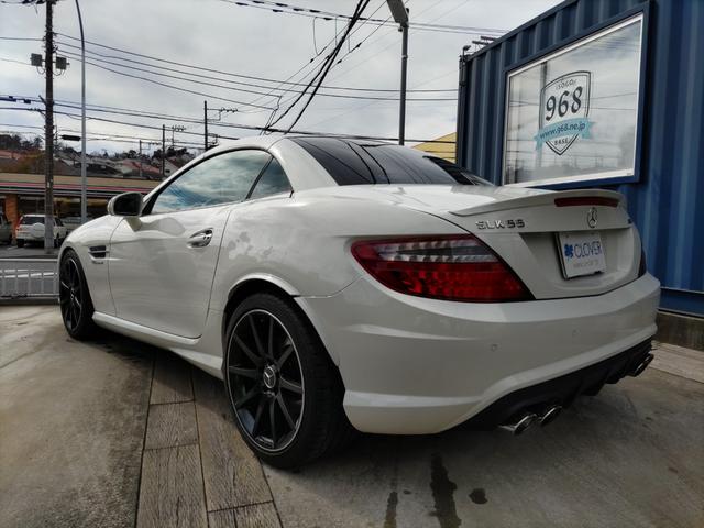 ＳＬＫ３５０ブルーエフィシェンシー　ＡＭＧスポーツＰＫＧ　ＡＭＧ　ＳＬＫ５５純正パーツ使用　ＳＬＫ５５ＬＯＯＫ　４本出しマフラー　ＳＬＫ５５ホイール(11枚目)