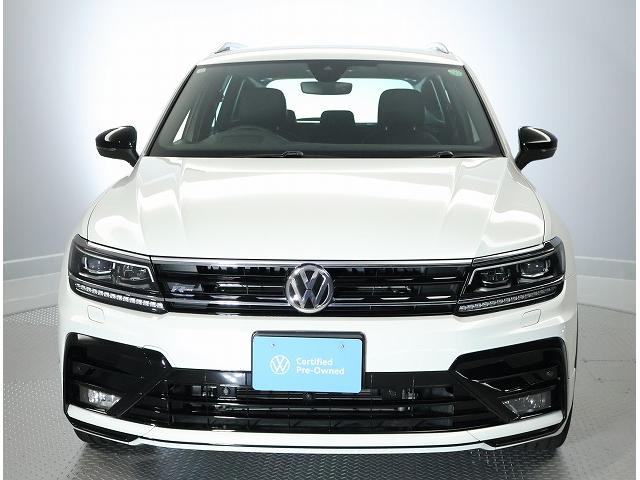 ティグアン ＴＳＩ　Ｒライン　ブラックスタイル　認定中古車　禁煙車　ワンオーナー　純正インフォティメントシステムＤｉｓｃｏｖｅｒＰｒｏ搭載　アダプティブクルーズコントロール　サイドアシストプラス　特別仕様車（6枚目）