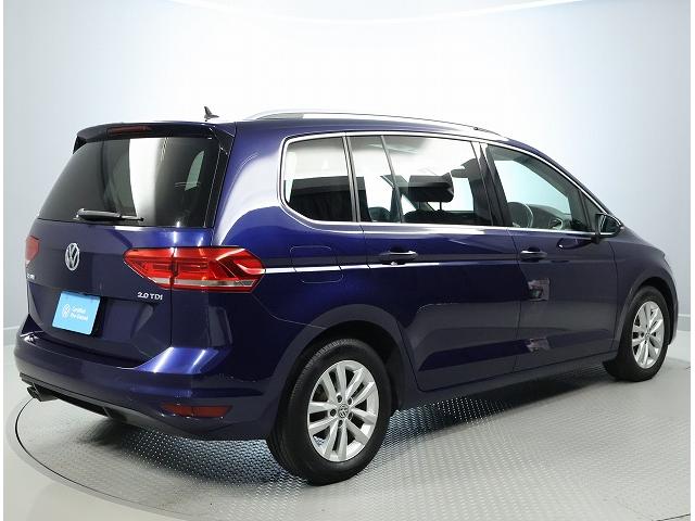 ゴルフトゥーラン TDI コンフォートライン 認定中古車 禁煙車 ワンオーナー 純正インフォティメントシステムDiscoverPro搭載 アダプティブクルーズコントロール ブラインドスポットディテクション(4枚目)