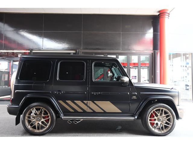 Ｇクラス Ｇ６３　グランドエディション　２２インチＡＭＧアルミホイール・マグノカラハリゴールドアクセント・専用デカール・ＡＭＧカーボンファイバーインテリアトリム（3枚目）
