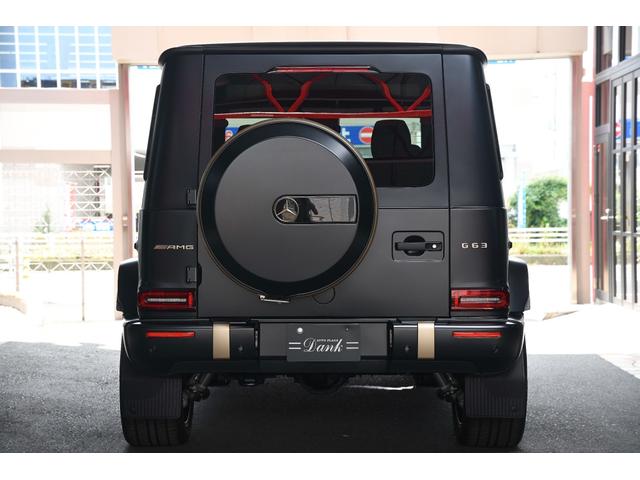 Ｇクラス Ｇ６３　グランドエディション　２２インチＡＭＧアルミホイール・マグノカラハリゴールドアクセント・専用デカール・ＡＭＧカーボンファイバーインテリアトリム（4枚目）