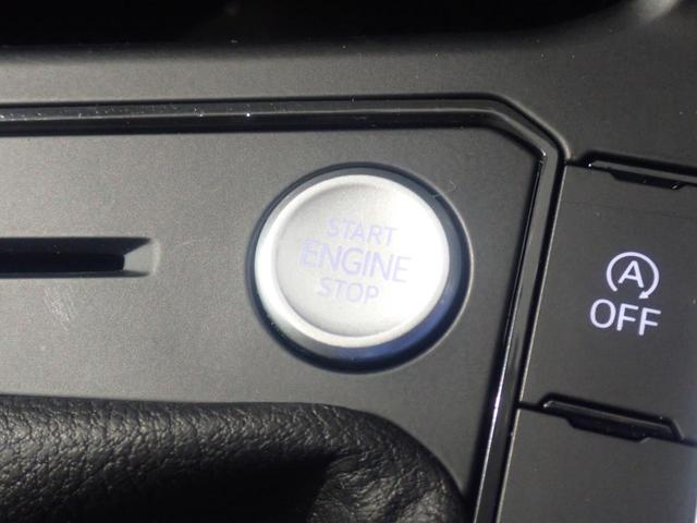 スタートボタンを押すだけでエンジンの始動、停止ができます。