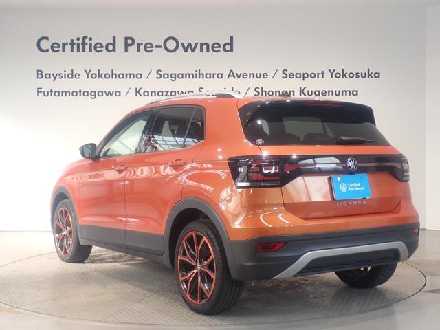 T-クロス TSI スタイル シティエマージェンシーブレーキ ブルートゥース スマートキー ナビ アダクティブクルーズコントロール ワンオーナ ETC2.0 ルーフレール 電動格納ミラー アイドリングストップ パワーステアリング(6枚目)