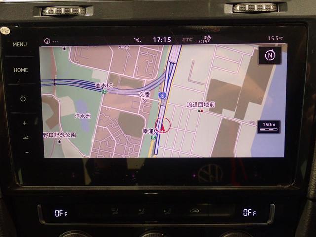 ゴルフ ＴＳＩコンフォートライン　整備記録簿　メモリーナビ　エアコン　パワーウィンドウ　パワーステアリング　スマキー　追従クルーズ　サイドエアバッグ　横滑り防止装置　盗難防止システム　ナビＴＶ　ＥＴＣ２．０　キーレスエントリー（10枚目）