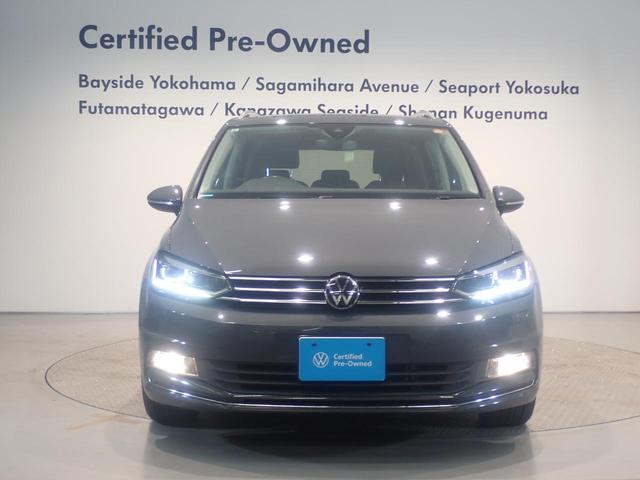 ゴルフトゥーラン ＴＤＩ　ハイライン　衝突軽減Ｂ　オートエアコン　ブルートゥースオーディオ　シートＨ　キーフリー　サイドエアバッグ　横滑り防止装置　盗難防止システム　２．０ＥＴＣ　アルミホイール　ＬＥＤヘッドライト　スマキー　記録簿（4枚目）