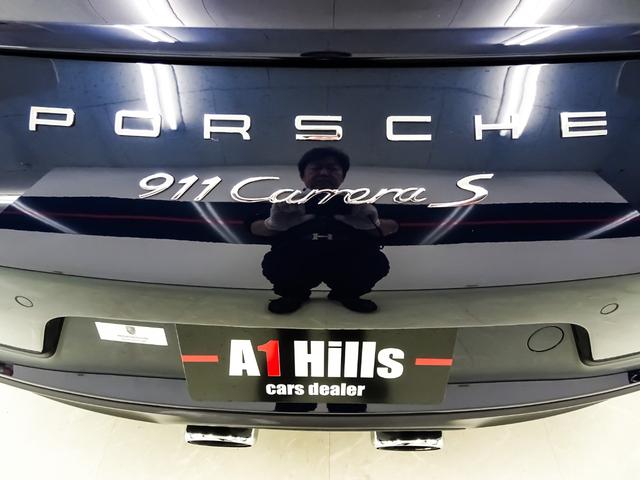 911 911カレラS スポーツクロノパッケージ スポーツエグゾースト レザーインテリア 14WAYパワーシート シートヒーター 電動格納ドアミラー パークセンサー マルチファンクション付ステアリング ステアリングヒーター(39枚目)