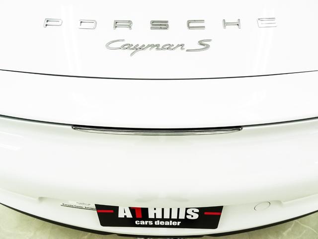 ケイマン S パドルシフト シートヒーター 電動格納ドアミラー HIDヘッドライト デュアルマフラーテールパイプ 19インチホイール レッドブレーキキャリパー ナビ テレビ CD ETC ブルートゥース(30枚目)