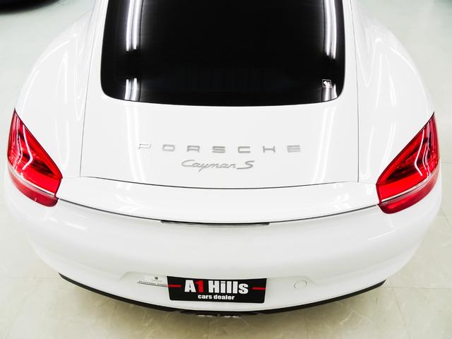 ケイマン S パドルシフト シートヒーター 電動格納ドアミラー HIDヘッドライト デュアルマフラーテールパイプ 19インチホイール レッドブレーキキャリパー ナビ テレビ CD ETC ブルートゥース(32枚目)