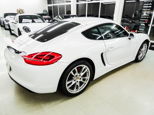 ケイマン S パドルシフト シートヒーター 電動格納ドアミラー HIDヘッドライト デュアルマフラーテールパイプ 19インチホイール レッドブレーキキャリパー ナビ テレビ CD ETC ブルートゥース(42枚目)