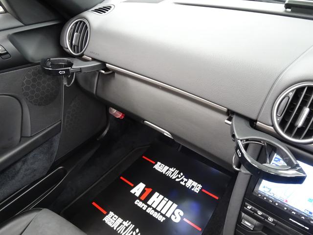 ボクスター ボクスター スポーツクロノパッケージ 18インチボクスターSブラックホイール カラークレスト シートヒーター HIDヘッドライト スポーツ&スポーツプラス パドルシフト スポーツステアリング ナビ テレビ CD(61枚目)