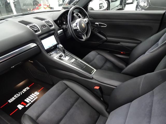 ケイマン ベースグレード パドルシフト シートヒーター PDLS付きHIDヘッドライト 電動格納ドアミラー 純正スポーツステアリング 18インチホイール バックカメラ ナビ テレビ CD ETC ピレリP ZERO(12枚目)