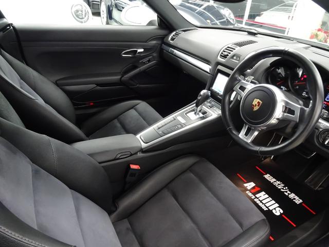 ケイマン ベースグレード パドルシフト シートヒーター PDLS付きHIDヘッドライト 電動格納ドアミラー 純正スポーツステアリング 18インチホイール バックカメラ ナビ テレビ CD ETC ピレリP ZERO(13枚目)