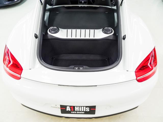 ケイマン ベースグレード パドルシフト シートヒーター PDLS付きHIDヘッドライト 電動格納ドアミラー 純正スポーツステアリング 18インチホイール バックカメラ ナビ テレビ CD ETC ピレリP ZERO(16枚目)