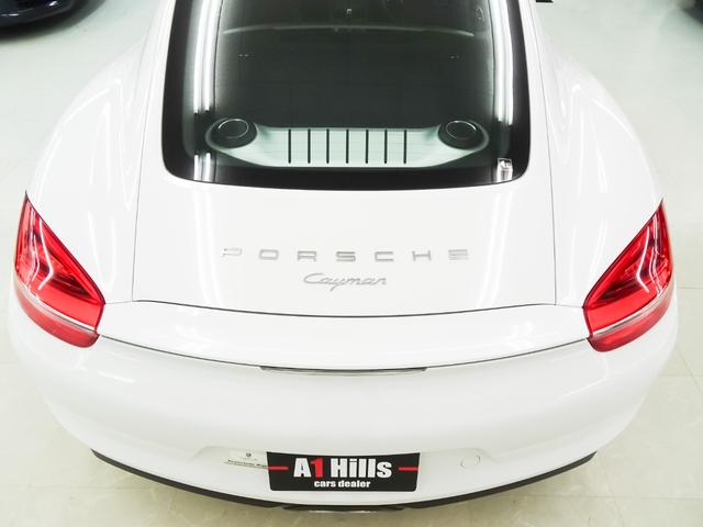 ケイマン ベースグレード パドルシフト シートヒーター PDLS付きHIDヘッドライト 電動格納ドアミラー 純正スポーツステアリング 18インチホイール バックカメラ ナビ テレビ CD ETC ピレリP ZERO(34枚目)