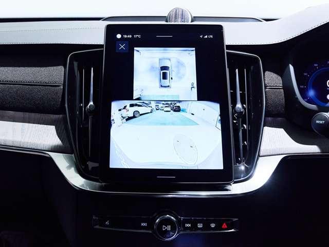 ＸＣ９０ ウルトラ　Ｂ５　ＡＷＤ　認定中古車　現行　Ｂ＆Ｗ　サンルーフ　デジタルミラー　ドラレコ　１１．２インチＧｏｏｇｌｅナビ　インテリセーフ　本革シート　リラクゼーション機能　ベンチレーション機能　メモリーシート　７人乗　オレフォ（4枚目）