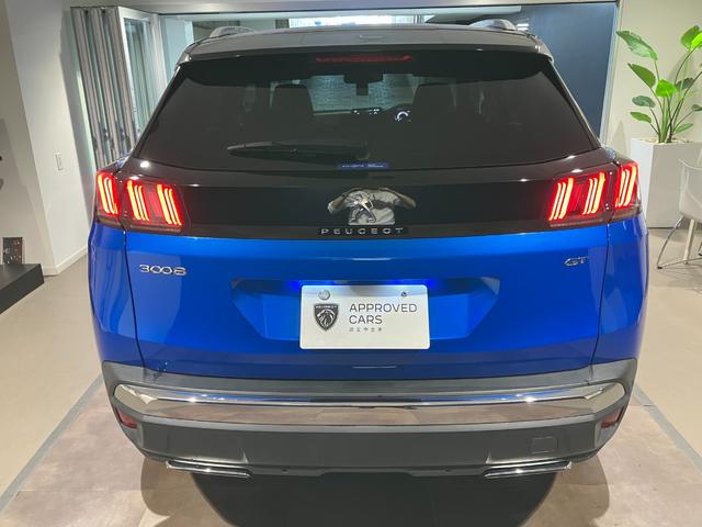 ３００８ ＧＴ　ブルーＨＤｉ　禁煙車両　ワンオ－ナ－　盗難防止システム　電動格納ミラー　記録簿　ＬＥＤライト　Ｂｌｕｅｔｏｏｔｈ　アクティブセーフティブレーキ　ターボ　ナビＴＶ　ドラレコ　フルセグＴＶ　オートエアコン　電動シート（9枚目）