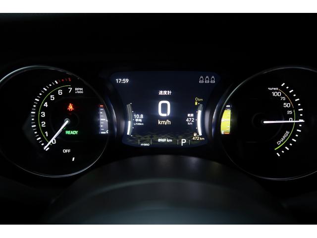 ジープ・ラングラーアンリミテッド４ｘｅ ルビコン４ｘｅ　認定中古車　ワンオーナー　　純正ナビ　カープレイ　２．０ＥＴＣ　リアカメラ　ＵＳＢ、タイプＣ利用可能　ヒーター付きレザーシート　４ＷＤ　新車保証継承　スペアキーあり　アダプティブクルーズコントロール（13枚目）