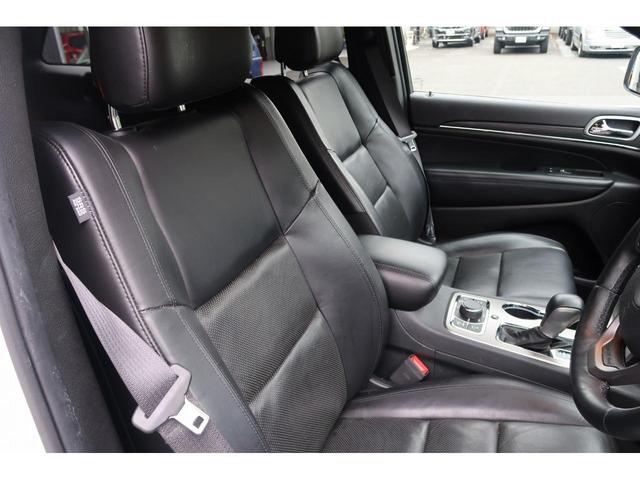 ジープ・グランドチェロキー リミテッド　認定中古車　後期型　弊社オーナー下取車　禁煙車　エアサス　カープレイ＆アンドロイドオート　地デジ　ドラレコ（18枚目）
