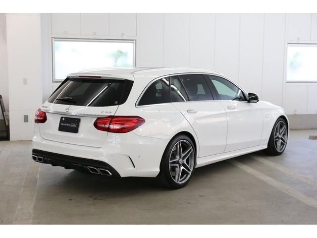 C63 ステーションワゴン パノラミックスライディングルーフ 当社ユーザー様お下取り車(2枚目)