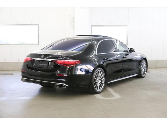S500 4マチックロング 認定中古車 弊社下取り車 現行モデル メモリー付きフルパワーシート シートヒーター シートエアコン 電動リアゲート ブルメスターサウンドシステム 360°カメラ 20インチアルミホイール(4枚目)