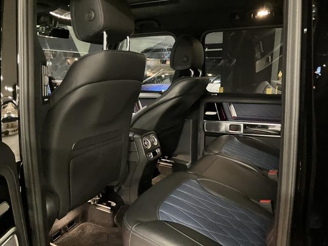 Ｇクラス Ｇ６３　認定中古車　本革シート　オブシディアンブラック　サンルーフ　ブルメスターサウンド　シートヒーター　ベンチレーター付き　パワーシート　３６０度カメラ　　アンビエントライト　ＬＥＤライト　クルーズコントロ（12枚目）
