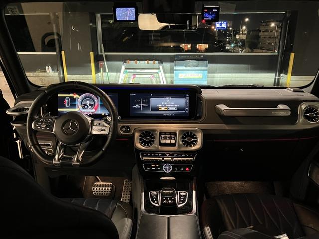 Ｇクラス Ｇ６３　認定中古車　本革シート　オブシディアンブラック　サンルーフ　ブルメスターサウンド　シートヒーター　ベンチレーター付き　パワーシート　３６０度カメラ　　アンビエントライト　ＬＥＤライト　クルーズコントロ（26枚目）