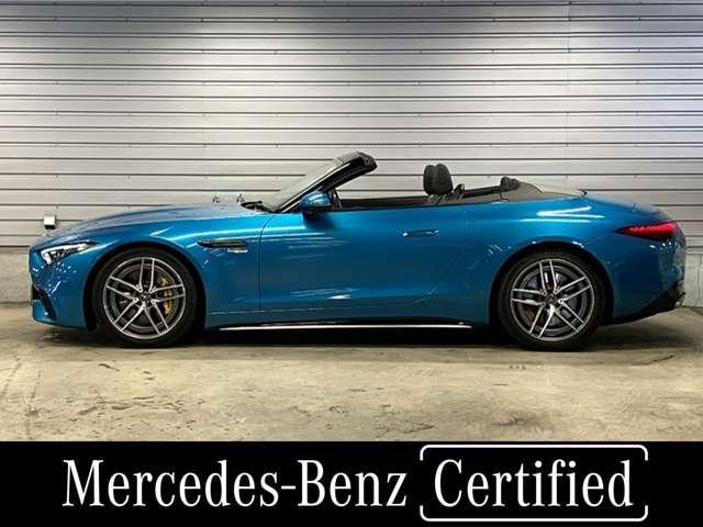 ＳＬ ＳＬ４３　認定中古車　禁煙車　ヘッドアップディスプレイ　レーダーセーフティパッケージ　３６０度カメラ　シートベンチレーター　シートヒーター　アンビエントライト　ＭＢＵＸ　フットトランクオープナー　エアスカーフ（4枚目）