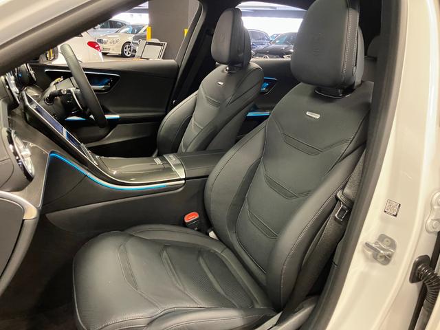 Ｃクラス Ｃ６３　Ｓ　Ｅ　パフォーマンス　認定中古車　本革シート　ヘッドアップディスプレイ　３６０°カメラ　ブルメスター　アンビエントライト　サンルーフ　ＥＴＣ　ＭＢＵＸ　純正ドライブレコーダー　ＬＥＤヘッドライト　シートベンチレーター　シー（63枚目）