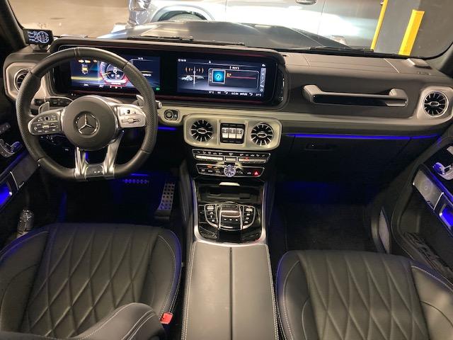 Ｇクラス Ｇ６３　ＡＭＧレザーエクスクルーシブパッケージ　弊社ユーザー様お下取り車両　ガラススライディングルーフ　アダプティブダンピングシステム　ＡＭＧレッドブレーキキャリパー　ナッパレザーシート　ＡＭＧパフォーマンスステアリング（66枚目）