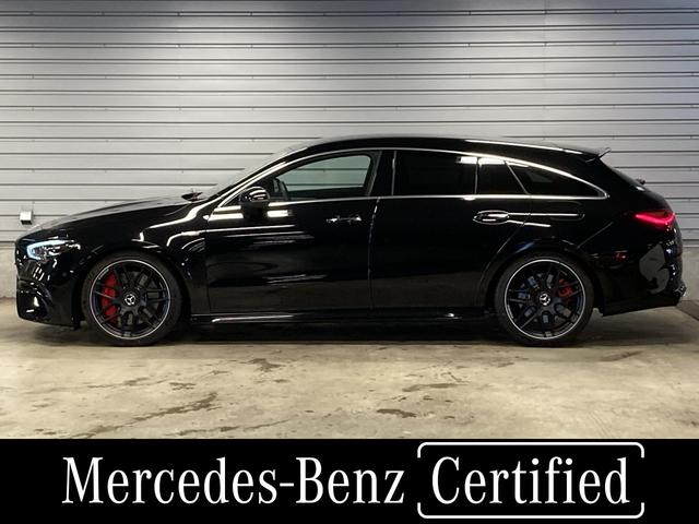 ＣＬＡクラス シューティングブレーク ＣＬＡ４５　Ｓ　４マチック＋　シューティングブレーク　認定中古車　レーダーセーフティＰＫＧ　新車保証継承　本皮赤黒シート　前席パワーシート　シートヒーター　ワイヤレスチャージャー　自動開閉トランク　ＬＥＤライト　ＡＭＧサスペンション　ＡＭＧレッドキャリパ（2枚目）