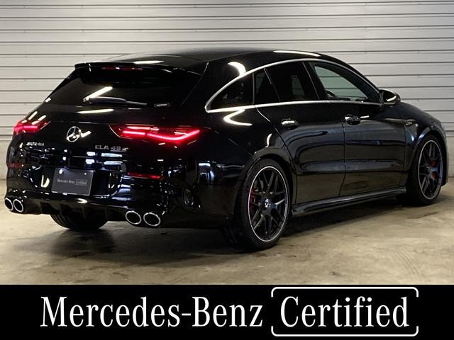 ＣＬＡクラス シューティングブレーク ＣＬＡ４５　Ｓ　４マチック＋　シューティングブレーク　認定中古車　レーダーセーフティＰＫＧ　新車保証継承　本皮赤黒シート　前席パワーシート　シートヒーター　ワイヤレスチャージャー　自動開閉トランク　ＬＥＤライト　ＡＭＧサスペンション　ＡＭＧレッドキャリパ（4枚目）