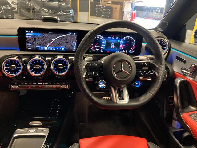 ＣＬＡクラス シューティングブレーク ＣＬＡ４５　Ｓ　４マチック＋　シューティングブレーク　認定中古車　レーダーセーフティＰＫＧ　新車保証継承　本皮赤黒シート　前席パワーシート　シートヒーター　ワイヤレスチャージャー　自動開閉トランク　ＬＥＤライト　ＡＭＧサスペンション　ＡＭＧレッドキャリパ（9枚目）