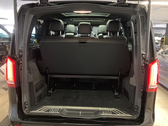 Ｖクラス Ｖ２２０ｄアバンギャルドロングＡＭＧラインパッケージ　Ｖ２２０ｄ　　アバンギャルド　Ｌｏｎｇ　新車保証　認定中古車　ディーゼル　ＡＭＧライン　本革シート　３列目シート　３列目シガーソケット　サンルーフ　３６０°カメラ　ブランドロゴプロジェクターライト（40枚目）