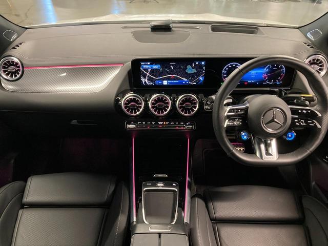 ＧＬＡクラス ＧＬＡ４５　Ｓ　４マチック＋　認定中古車　直４ターボ　パフォーマンスシート　ヘッドアップディスプレイ　サンルーフ　アンビエントライト　３６０度カメラ　シートヒーター　電動パワーシート　シートベンチレーター　ワイヤレスチャージン（5枚目）
