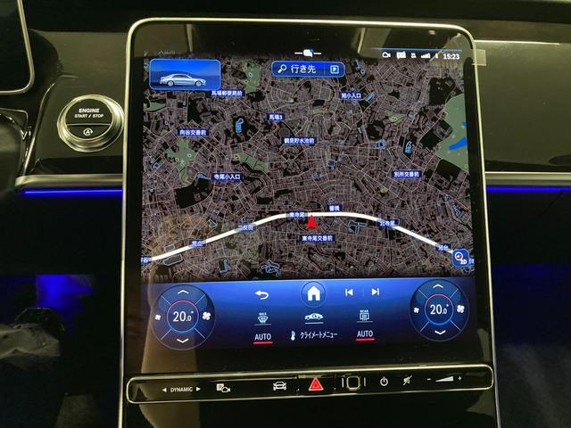 Ｓクラス Ｓ５００　４マチック　ＡＭＧラインパッケージ　認定中古車　左ハンドル　本革シート　３６０度カメラ　シートヒーター　ワイヤレスチャージャー　純正ドライブレコーダー　ＭＢＵＸ　ＥＴＣ　自動追従機能　アンビエントライト　セレナイトグレー　オートライト（33枚目）