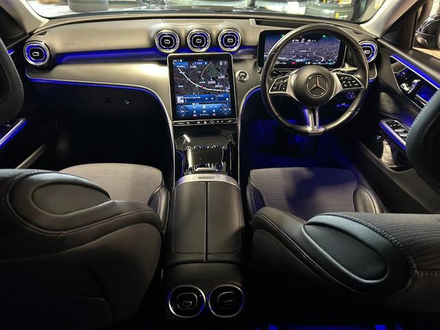 Cクラスステーションワゴン C200ステーションワゴン アバンギャルド 認定中古車保証付き 360°カメラシステム MBUXARナビ ドライブレコーダー アクティブレーンキーピングアシスト アクティブレーンチェンジングアシスト アンビエントライト メモリー付きパワーシート(5枚目)
