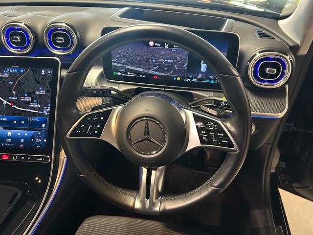 Cクラスステーションワゴン C200ステーションワゴン アバンギャルド 認定中古車保証付き 360°カメラシステム MBUXARナビ ドライブレコーダー アクティブレーンキーピングアシスト アクティブレーンチェンジングアシスト アンビエントライト メモリー付きパワーシート(8枚目)