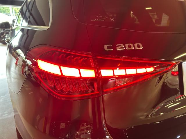 Cクラスステーションワゴン C200ステーションワゴン アバンギャルド 認定中古車保証付き 360°カメラシステム MBUXARナビ ドライブレコーダー アクティブレーンキーピングアシスト アクティブレーンチェンジングアシスト アンビエントライト メモリー付きパワーシート(24枚目)