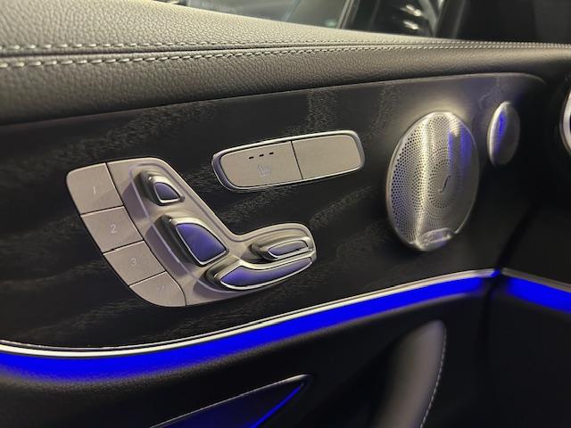 Eクラス E200 クーペ スポーツ 認定中古車 弊社ユーザー様お下取り レーダーセーフティPKG レザーPKG パノラマ オブシディアンブラック 前席パワーシート シートヒーター ブルメスターサウンド 360度カメラ(12枚目)