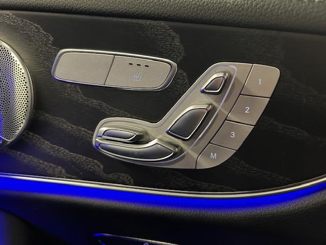 Eクラス E200 クーペ スポーツ 認定中古車 弊社ユーザー様お下取り レーダーセーフティPKG レザーPKG パノラマ オブシディアンブラック 前席パワーシート シートヒーター ブルメスターサウンド 360度カメラ(19枚目)