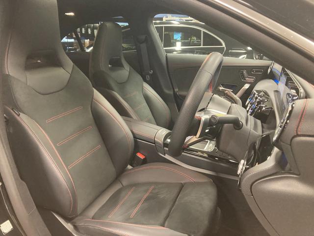 CLAクラス CLA200d AMGラインパッケージ 認定中古車 弊社デモカー AMGライン レザーARTICO/マイクロカットシート コスモスブラック 19インチ純正AW 360度カメラ 前席パワーシート シートヒーター 純正ドライブレコーダー(7枚目)