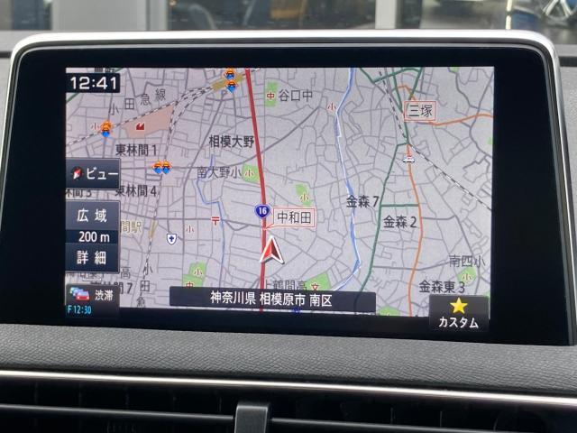 ３００８ ＧＴ　ブルーＨＤｉ　パノラミックサンルーフ　純正ナビ　ドライブレコーダー前後　ＡｐｐｌｅＣａｒＰｌａｙ／ＡｎｄｒｏｉｄＡｕｔｏ　新車保証継承＋認定中古車保証１年間付き（5枚目）