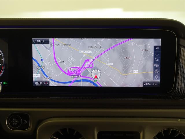 Gクラス G63 AMGレザーエクスクルーシブパッケージ Bluetooth接続 ETC LEDヘッドライト TV アイドリングストップ クルーズコントロール コネクテッド機能 サイドカメラ サンルーフ・ガラスルーフ(12枚目)