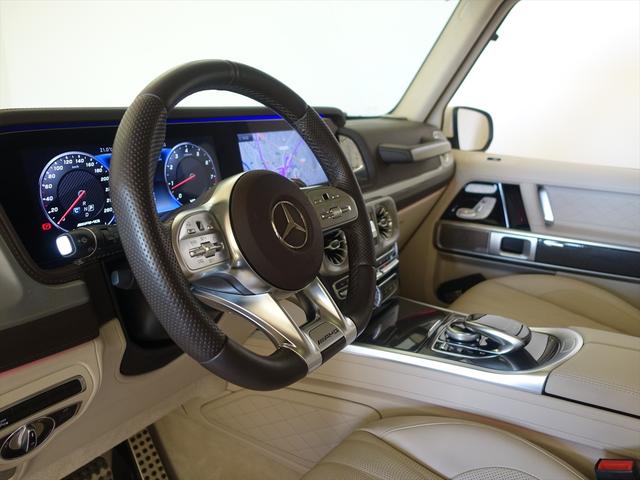 Gクラス G63 AMGレザーエクスクルーシブパッケージ Bluetooth接続 ETC LEDヘッドライト TV アイドリングストップ クルーズコントロール コネクテッド機能 サイドカメラ サンルーフ・ガラスルーフ(20枚目)