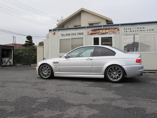 M3クーペ 純正6速MT減衰調整付車高調マフラーNEWタイヤ(4枚目)