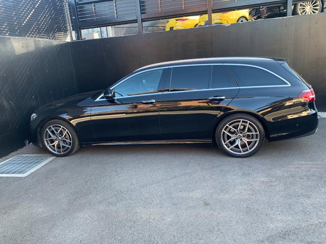 E220d ステーションワゴン スポーツ レーダーセーフティパッケージ・AMGラインインテリアパッケージ・ナビゲーション・フルセグTV・ETC2.0・本革シート・19インチAMGアルミホイール(5枚目)