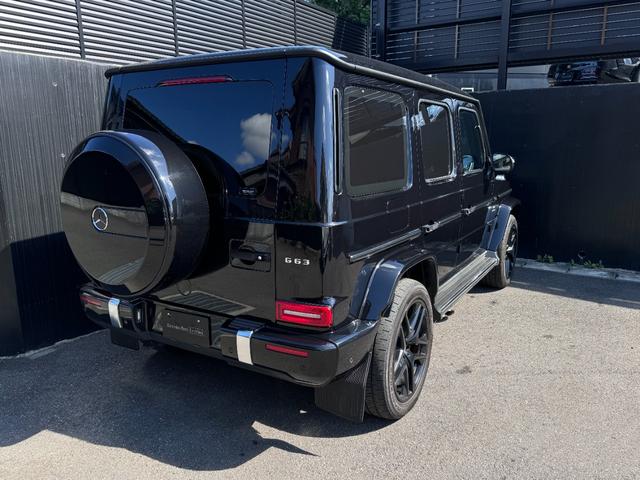 Ｇクラス Ｇ６３　ボディー同色スペアタイヤリング　Ｇマニュファクチュアプログラムプラス　Ｇマニュファクチュアインテリアプラスパッケージ　マッドブラックペイント２１インチ５ツインスポークアルミホイール（7枚目）