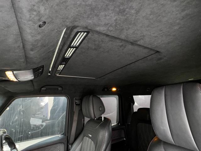 Ｇクラス Ｇ６３　ボディー同色スペアタイヤリング　Ｇマニュファクチュアプログラムプラス　Ｇマニュファクチュアインテリアプラスパッケージ　マッドブラックペイント２１インチ５ツインスポークアルミホイール（12枚目）
