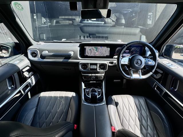 Ｇクラス Ｇ６３　ボディー同色スペアタイヤリング　Ｇマニュファクチュアプログラムプラス　Ｇマニュファクチュアインテリアプラスパッケージ　マッドブラックペイント２１インチ５ツインスポークアルミホイール（24枚目）