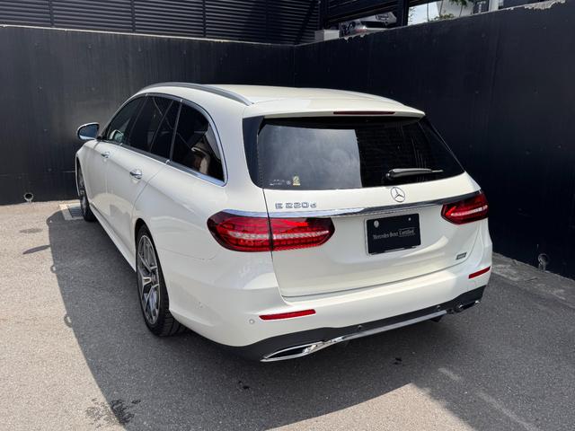 Ｅクラスステーションワゴン Ｅ２２０ｄ　ステーションワゴン　スポーツ　レーダーセーフティパッケージ　ＡＭＧラインパッケージ　１９インチＡＭＧ５ツインスポークアルミホイール　マルチビームＬＥＤヘッドライト　　ヘッドアップディスプレイ　ブラックアッシュウッドパネル（4枚目）
